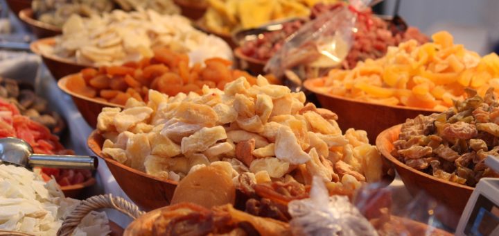 Fruits séchés au déshydrateur